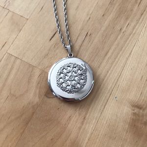 Sterling Silver Round Locket